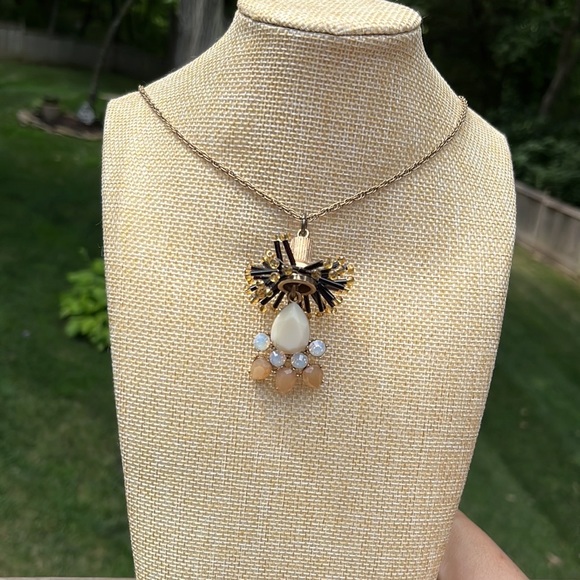 3/$30 J CREW BEADED PENDANT NECKLACE - Picture 2 of 4